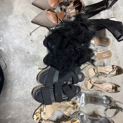 Mix of different shoes 6 1/2 . 7