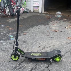 Kids Electric Scooter Green 