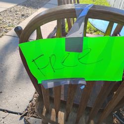 Free Glass And Marble Dining Table With 3 Wooden Chairs And One Bar Stool Chair 