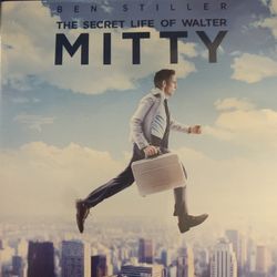 The Secret Life Of Walter MITTY (Blu-Ray + DVD + Digital-2013) Ben Stiller!
