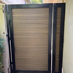 Wood/metal Door