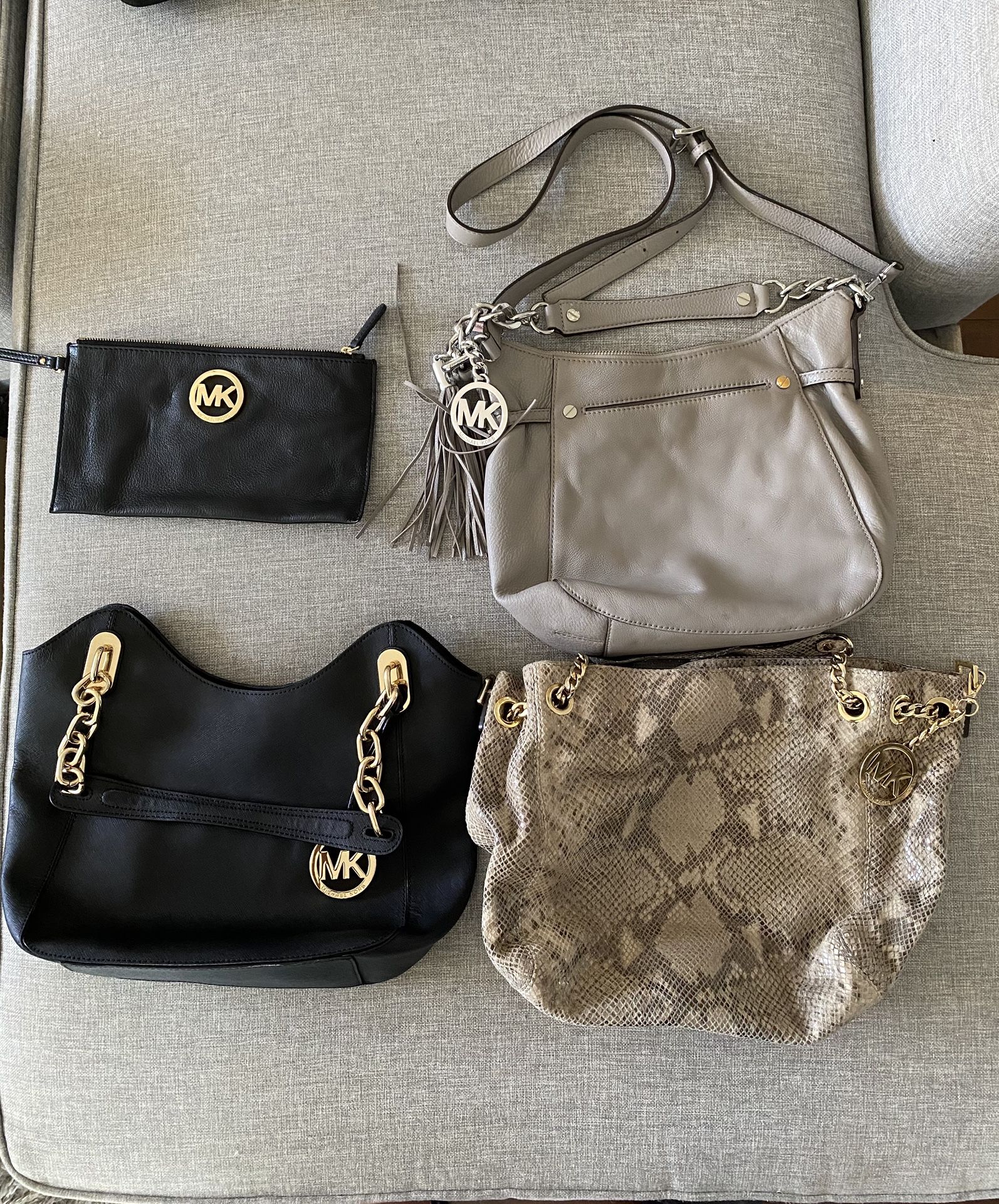 Michael Kors MK Purse Bag Handbag Tote (All For $50)