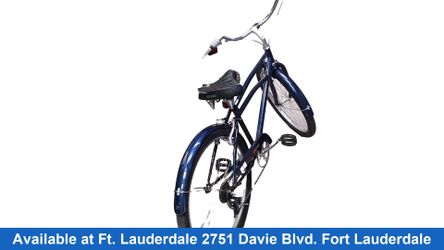 Ascend Bayshore Blue Cruiser Bike