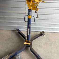 NAPA 1000lb Hydraulic Transmission Jack With Chain 