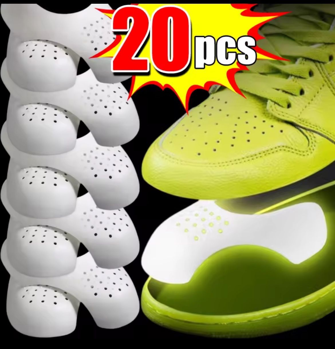 🔥 Shoe Anti-Crease Protectors – 20 Pack for JUST $20! 🔥   