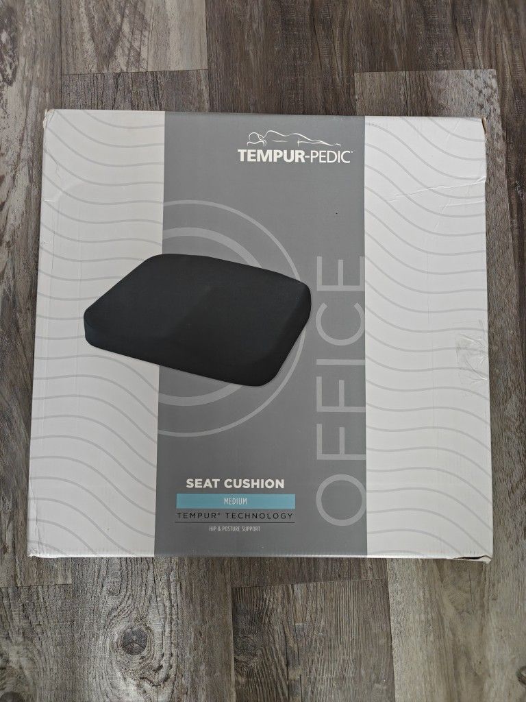 Tempur Pedic Memory Foam Seat Cushion Brand New
