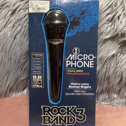 Rock Band Mic For Xbox360 And PS3+ New In Box