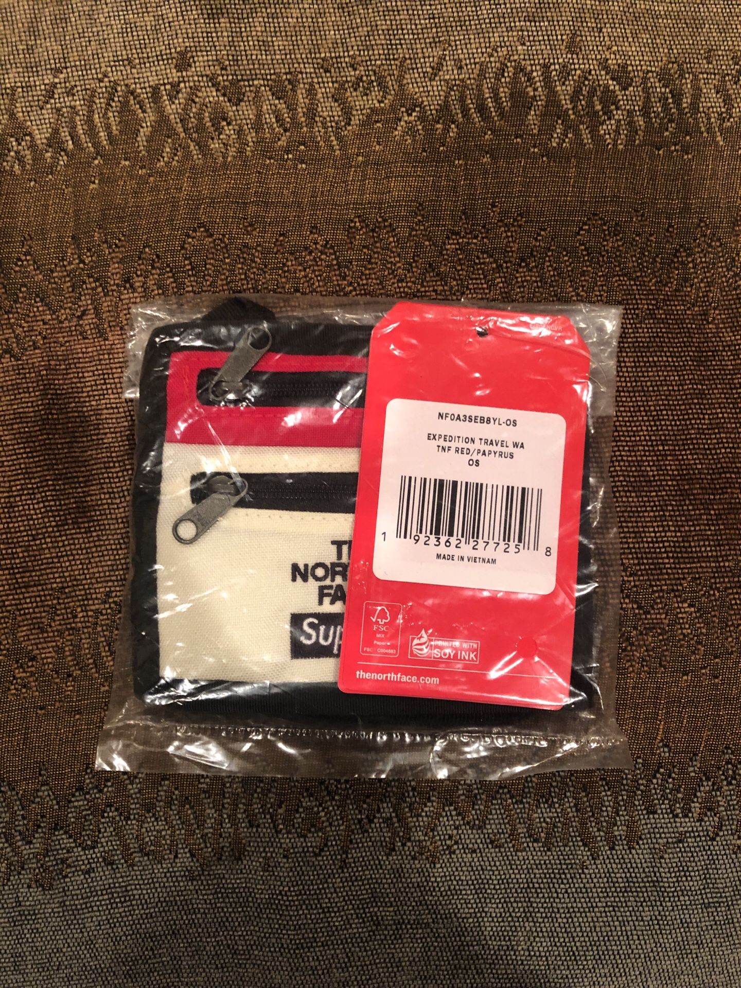 Supreme North Face cardholder