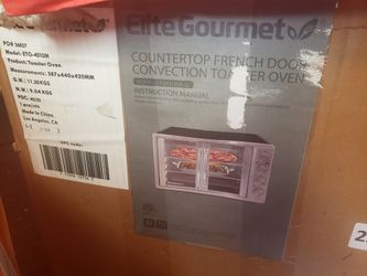 COUNTERTOP FRENCH DOOR CONVECTION TOASTER OVEN