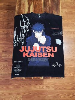 Civil Regime/JuJutsu Kaisen Collab Men's "Megumi" Graphic Tee