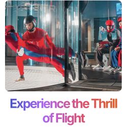 iFly Indoor Skydiving Voucher For 10!