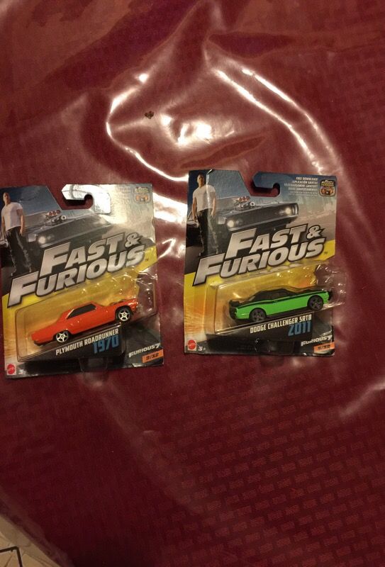 Fast & Furious Limited Edition Cars