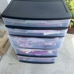 Bin Full Of Holiday Decor