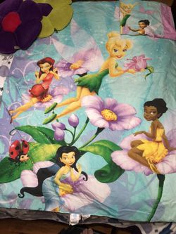 Disney Tinker Bell Toddler Bed Set