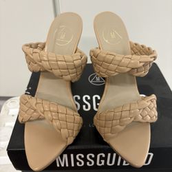 Beige sandals