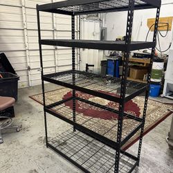 Black Utility Shelving