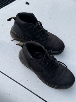 Dr. Martens Bonny Canvas & Leather Boots