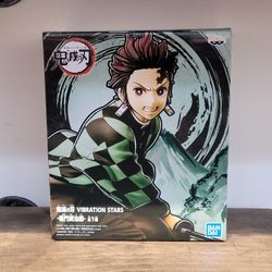 Official Tanjiro Kamado Demon Slayer Vibration Stars Figure Banpresto
