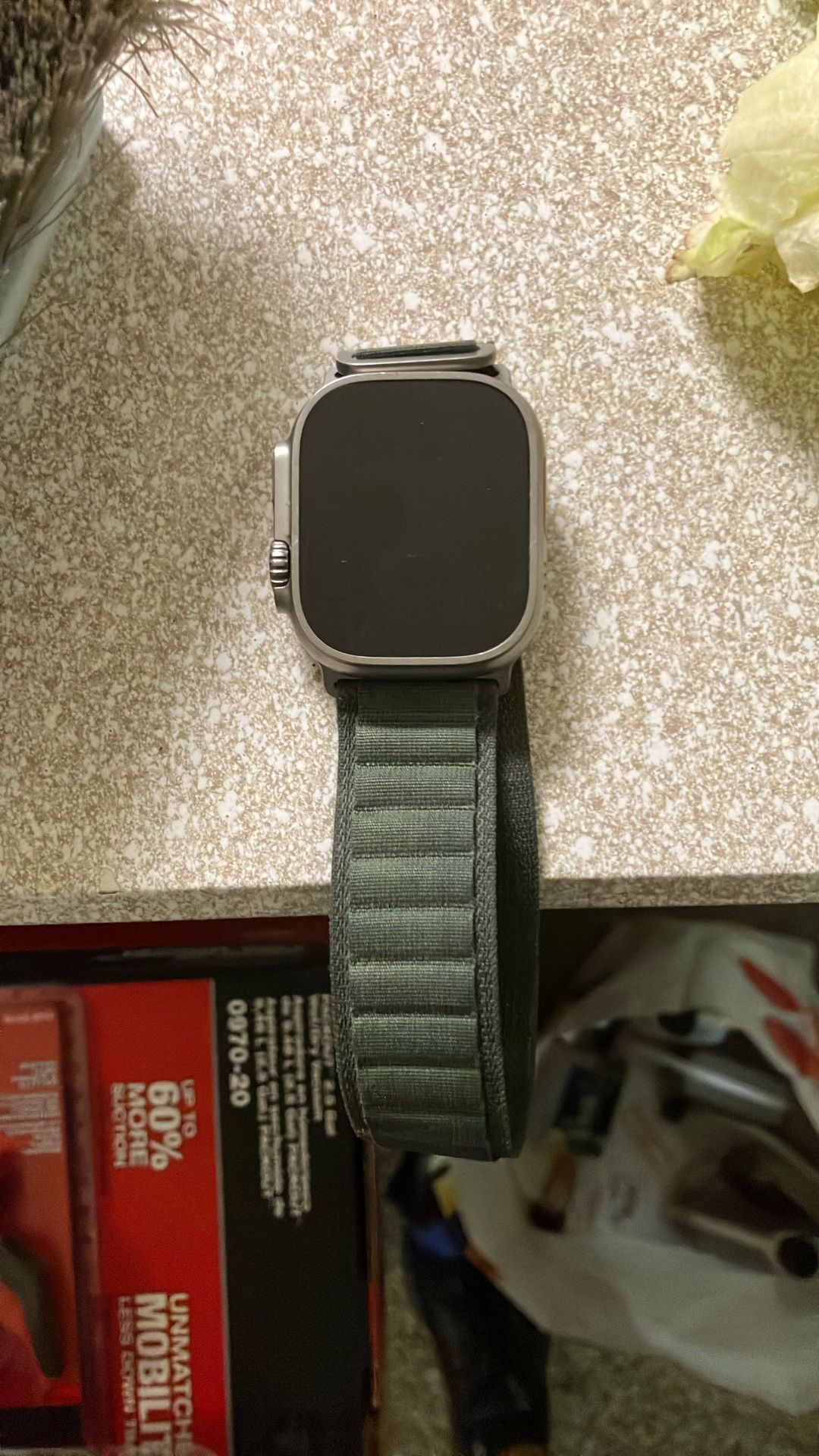 Newest Apple Watch titanium