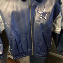 Dallas Cowboys Leather Coat