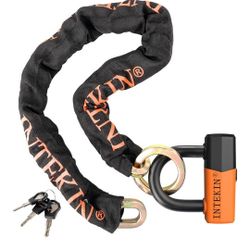 Intekin Anti Theft Motorcycle Chain And Lock