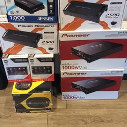 Car audio equipment hit me up for price location Inverness brand new 