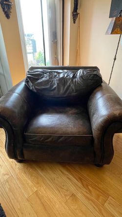 Oversized Leather chair