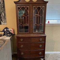 Curio Cabinet (glass front)