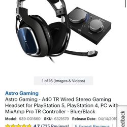 ASTRO Headset New