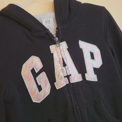 Girls Gap Sherpa Zip Up Hoodie