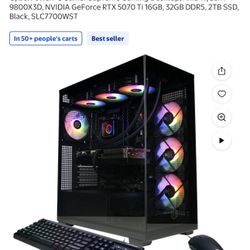 5070ti + Ryzen 7 9800x3d Gaming PC