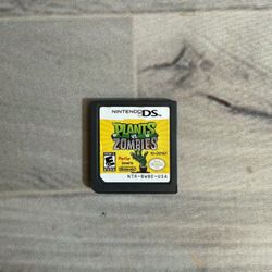 Plants Versus Zombies Nintendo Ds