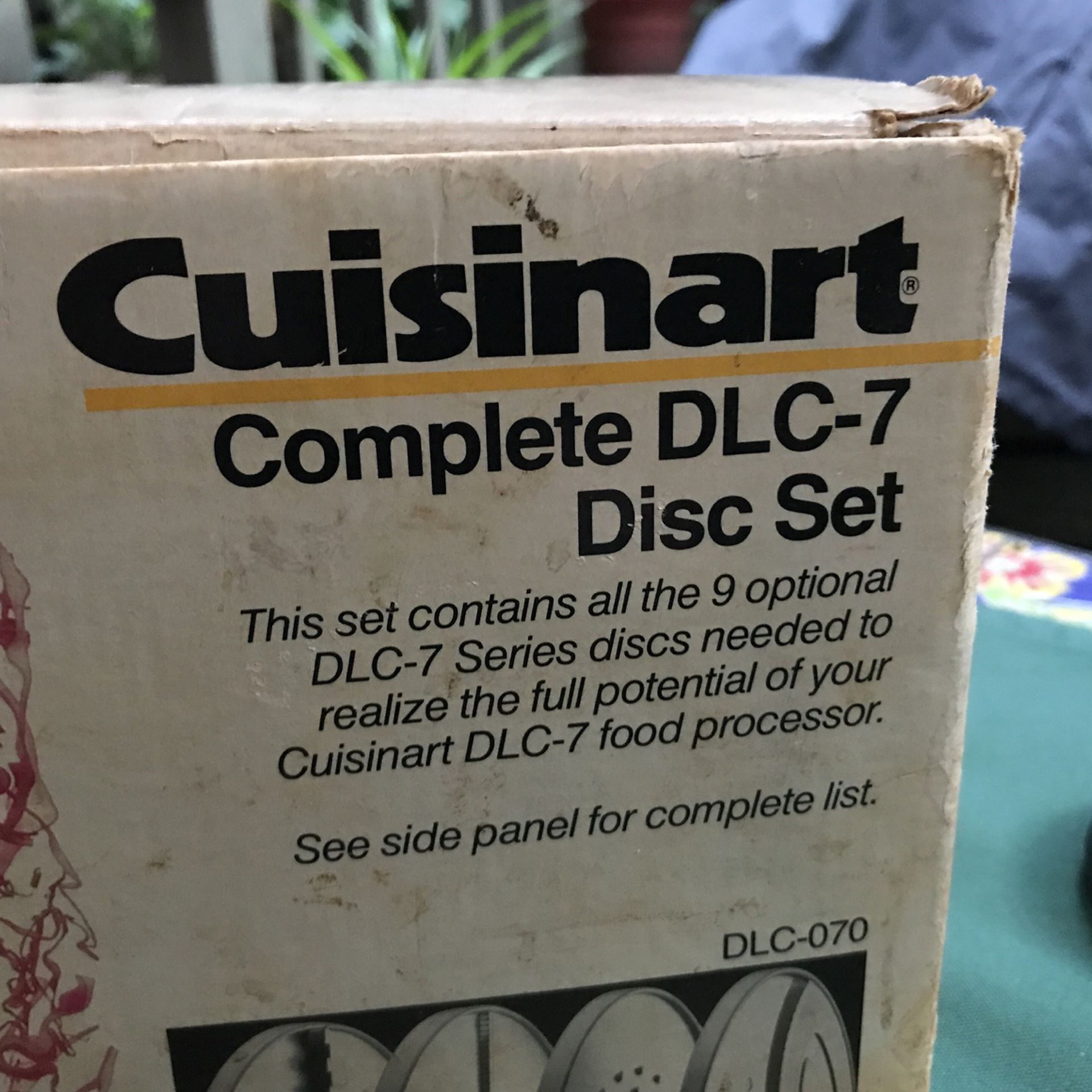 Cuisinart DLC-7 Disc Set
