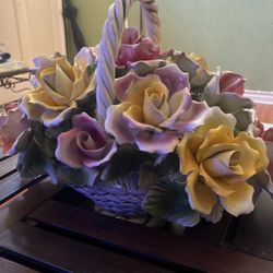 Porcelain Flower Centerpiece