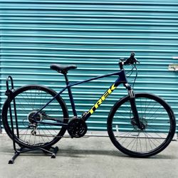 🔵🟡 Trek Dual Sport - Hybrid - Trail - Bike - Size Medium