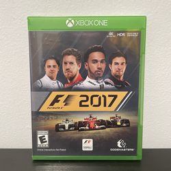 F1 Formula 1 2017 Microsoft Xbox One Like New Racing Video Game