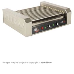 New In Box Roller Dog Stainless Steel Hot Dog Grill Restaurant Equipment