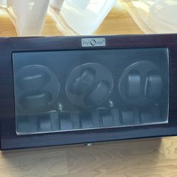 Diplomat "Estate" 6-Watch Winder Ebony