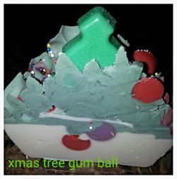 Xmas gum drop soap