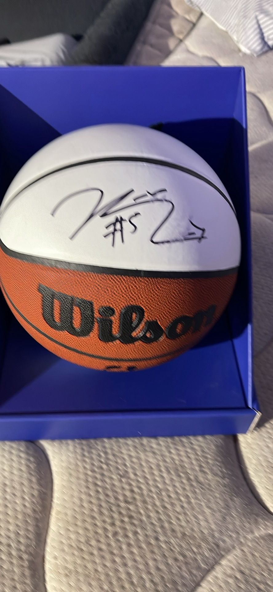 Kevon Looney Signed Basketball