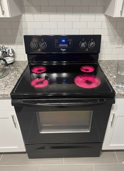 Black fridge works great
