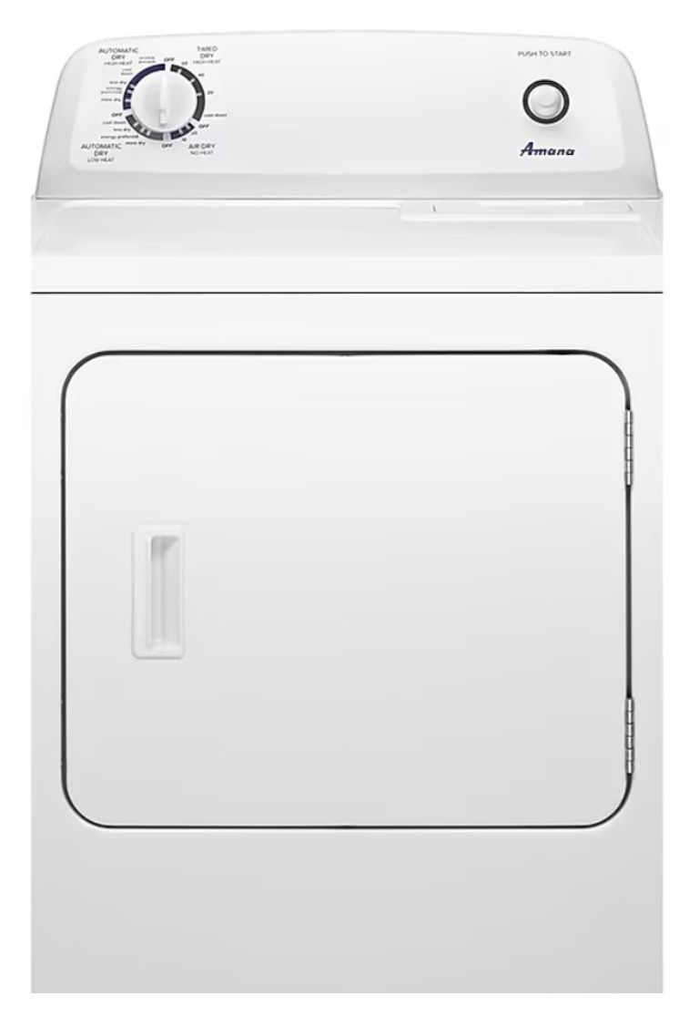 Free Amana Gas Dryer White