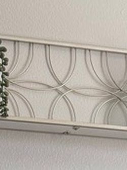 Modern Metal Floating Wall Shelf