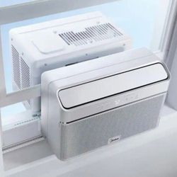 Midea 8,000 BTU 115-Volt U Plus Shaped Smart Inverter Window Air Conditioner Wi-Fi, for up to 350 sq. ft. Energy Star
