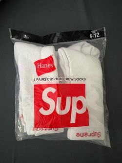 Supreme socks white