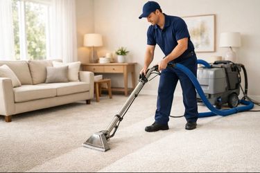 Cleaning house and carpet