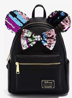 Loungefly Disney Minnie Mouse Sequin Mini Backpack - BoxLunch Exclusive