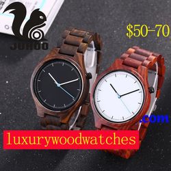 Couple Style Sandalwood Fashion Watch | Japanese Original Quartz Movement | Natural Luxury Couple Gift 