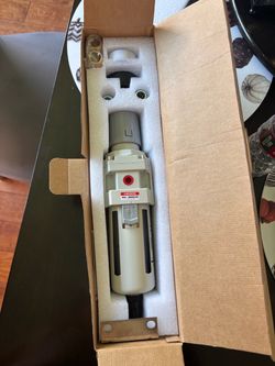 Pneumatic Air Filter Regulator AW4000-04 1/2''Manual Drain Type Air Treatment Unit AW4000-04D Automatic Drain Type(AW4000-04D)