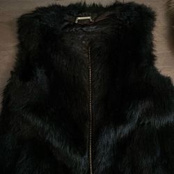 Express Faux Fur Vest